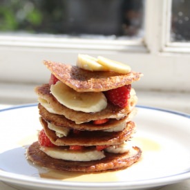 Vegan Spelt Flour Pancakes