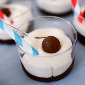 Chocolate Malted Pudding