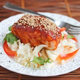 Grilled Spicy Korean Chile Salmon