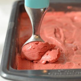 Beet & White Chocolate Ice Cream