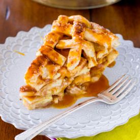 Salted Caramel Apple Pie