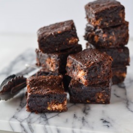 Extra Thick Fudge Brownies