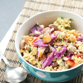 Thai Millet Salad with Peanuts
