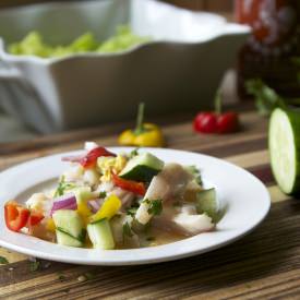 Sriracha Tilapia Ceviche