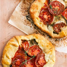 Tomato and Eggplant Galette