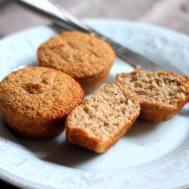 Banana Oat Protein Muffins