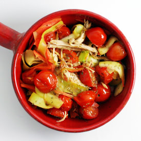 Paleo Shredded Chicken & Vegetables