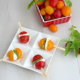 Caprese Salad Bites Appetizer