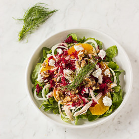 Chicken and Orange Arugula Salad
