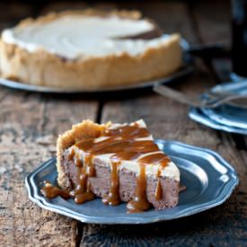 Chocolate Stout Ice Box Pie
