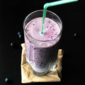 Wild Blueberry Smoothie
