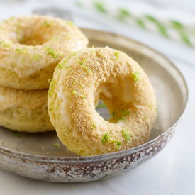 Baked Key Lime Pie Donuts