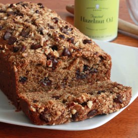 Orange Chocolate Hazelnut Bread