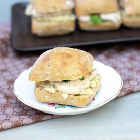 Chicken Artichoke Pesto Sandwiches