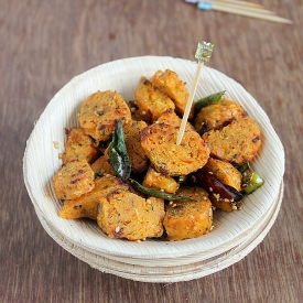 Cabbage Muthia