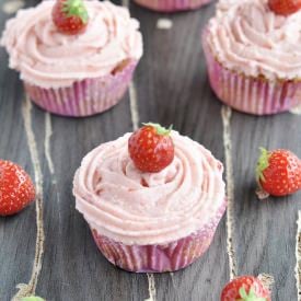 Strawberry Cupcakes