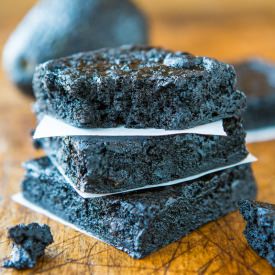 Healthy Dark Fudgy Avocado Brownies