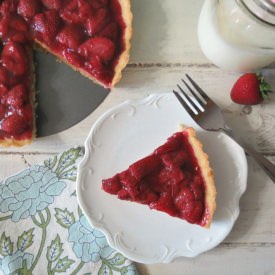 Peanut Butter and Jelly Tart