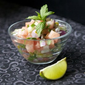 Mint and Watermelon Salsa