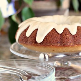 Brown Butter Bundt & Caramel Icing