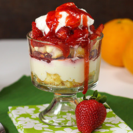Strawberry Shortcake Tiramisu