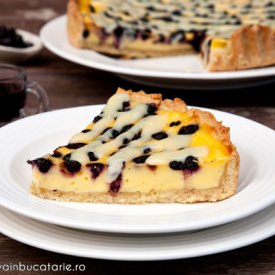 Delicious Blueberry Cheese Tart