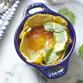 Baked Eggs with Sofrito