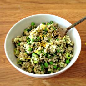 Barley & Feta Salad with Avocado