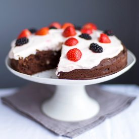 Cocoa Hazelnut Cake