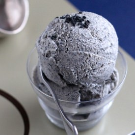 Black Sesame Ice Cream