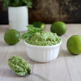 Spicy Cilantro Almond Pesto