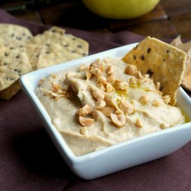 Creamy Peanut Butter Hummus