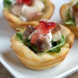 Crispy Pork Belly Tarts