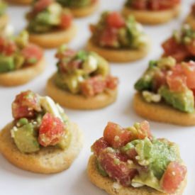 Watermelon & Avocado Bruschetta