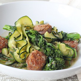 Broccoli Rabe Pasta and Sausage