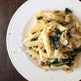 Penne with Chicken Sausage and Kale