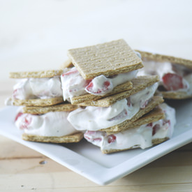 Healthier Ice Cream Sandwiches