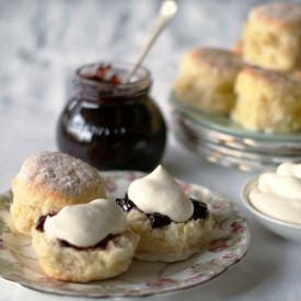 White Chocolate Passionfruit Scones