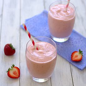 Strawberry Milkshake Smoothie
