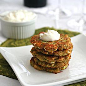 Zucchini & Feta Fritters