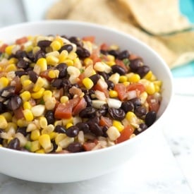 Smoky Corn Salad with Black Beans