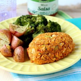Mini Salsa & White Bean Loaves