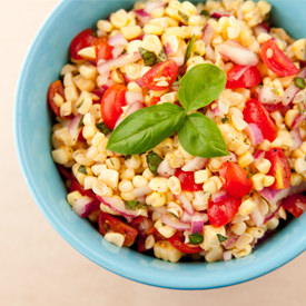 Sweet Summer Grilled Corn Salad