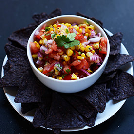 Grilled Corn Salsa