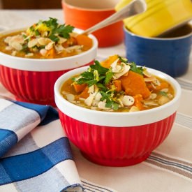 Chunky Butternut & Chickpea Soup