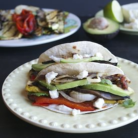 Chipotle Grilled Vegetable Tacos