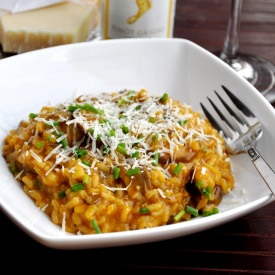 Lightened Mushroom Risotto