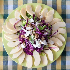 Red Cabbage and Apple Salad