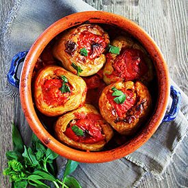 Stuffed Peppers Greek Style
