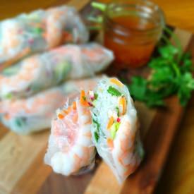 Fresh Rolls with Shrimp